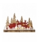 Dekoracje - 8 LED miasteczko 3D 45 × 27 cm, 2× AA WW, timer EMOS ZY2206
