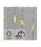 Dekoracje - 30 LED kurtyna migające gwiazdki 120x90 ciepła biel, IP44, timer EMOS Lighting DCGW01