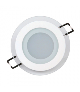 Oprawa dekoracyjna SMD LED CLARA-6 HL687LG WHITE 3000K IDEUS 02585