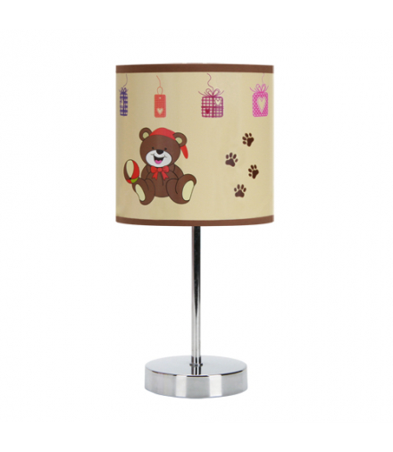 Lampka stołowa NUKA E14 BROWN IDEUS 03650