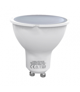 Lampa z diodami SMD LED LARA LED GU10 4W 4500K IDEUS 03667