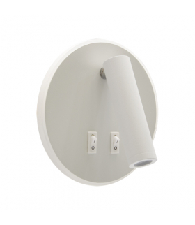 Oprawa Kinkiet SMD LED OTELLO LED C 6W+3W WHITE IDEUS 03722