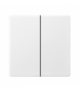 ARIA K-2U/00 Klawisz łącznika dwugrupowego Biały