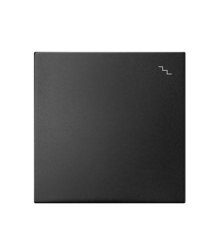 ARIA K-3U/33 Klawisz łącznika schodowego Czarny metalik