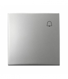 ARIA K-6U/18 Klawisz łącznika zwiernego dzwonek Srebro