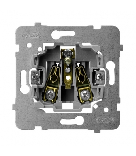 ARIA M1GP-1Z/G Mechanizm gniazda pojedynczego z uziemieniem Biały