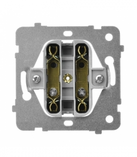 ARIA M1GP-2UR/G Mechanizm gniazda podwójnego do ramki Biały