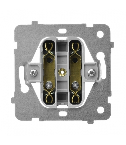 ARIA M1GP-2UR/G Mechanizm gniazda podwójnego do ramki Biały