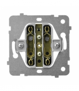 ARIA M1GP-2URZ/G Mechanizm gniazda podwójnego do ramki z uziemieniem Biały