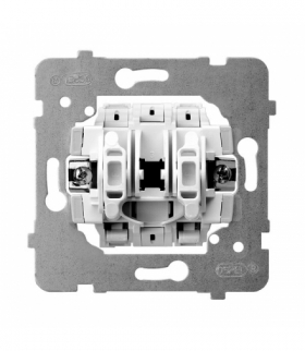 ARIA M1ŁP-1/B Mechanizm łącznika jednobiegunowego Biały