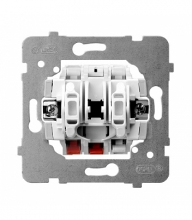 ARIA M1ŁP-9/B Mechanizm łącznika schodowego + jednobiegunowego Biały