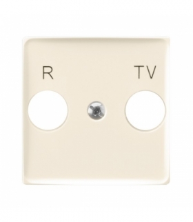 ARIA PGPA-UK/27 Pokrywa gniazda RTV końcowego Ecru