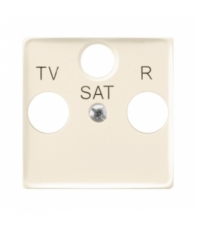 ARIA PGPA-US/27 Pokrywa gniazda RTV-SAT końcowego Ecru