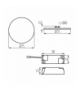Oprawa typu downlight AREL LED 3000K Kanlux 29581