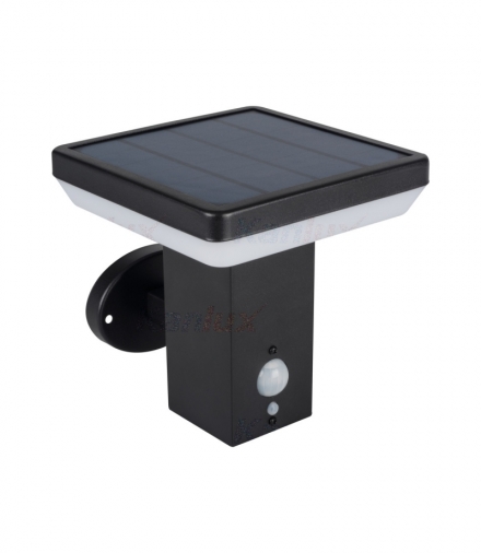 Oprawa ogrodowa solarna LED KINKIET Z CZUJNIKIEM SOLCA L 4000K Kanlux 25774