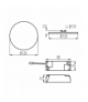 Oprawa typu downlight AREL LED 4000K Kanlux 29584