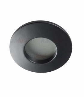 Oprawa sufitowa punktowa hermetyczna CZARNA QULES GU10 Kanlux 26306