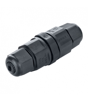 ZŁĄCZE KABLOWE HERMETYCZNE POJEDYNCZE MUFA IP68 NA PRZEWÓD 3X(1-2,5MM2) DL06 24A VDE ACC+050001