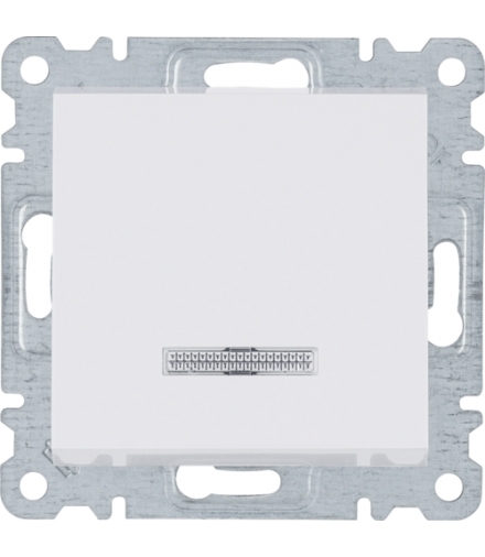 lumina Łącznik kontrolny 1-biegunowy, biały Hager WL0210