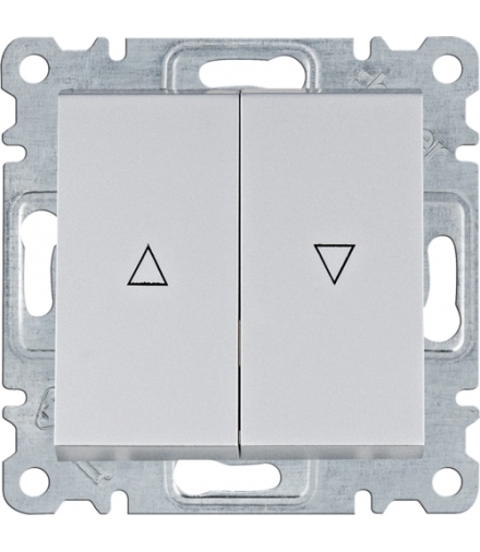 lumina Łącznik żaluzjowy bistabilny, srebrny Hager WL0312