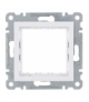 lumina Zestaw montażowy do modułów 45 x 45 mm systo, biały Hager WL2510