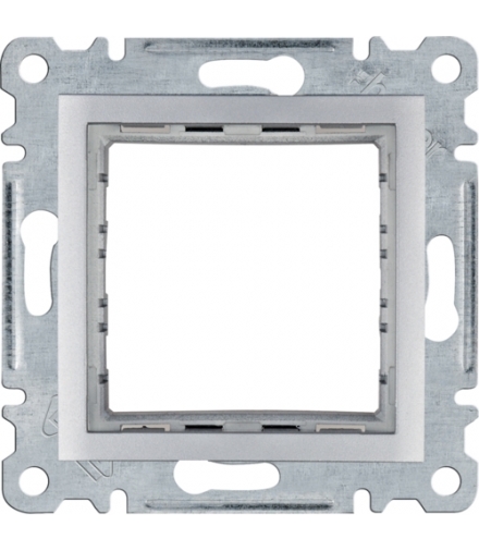 lumina Zestaw montażowy do modułów 45 x 45 mm systo, srebrny Hager WL2512