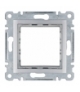 lumina Zestaw montażowy do modułów 45 x 45 mm systo, srebrny Hager WL2512