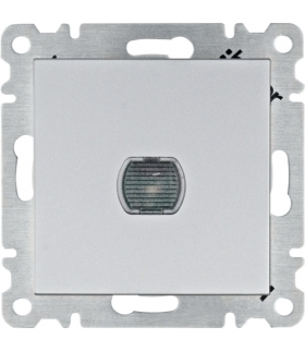 lumina Ściemniacz przyciskowy 60-300W, srebrny Hager WL4032