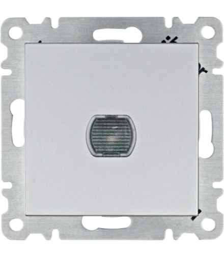 lumina Ściemniacz przyciskowy 60-300W, srebrny Hager WL4032