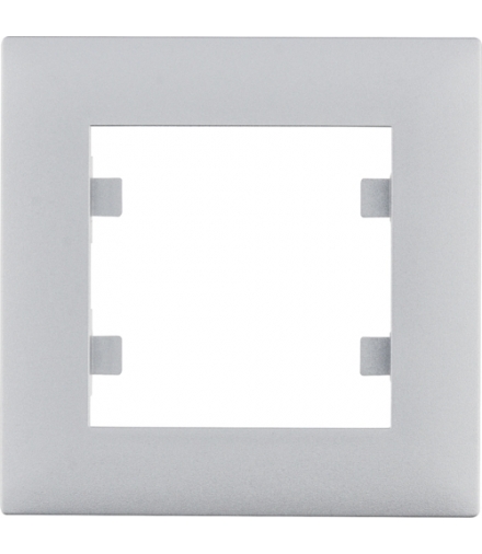 lumina intense Ramka 1-krotna, srebrny Hager WL5512