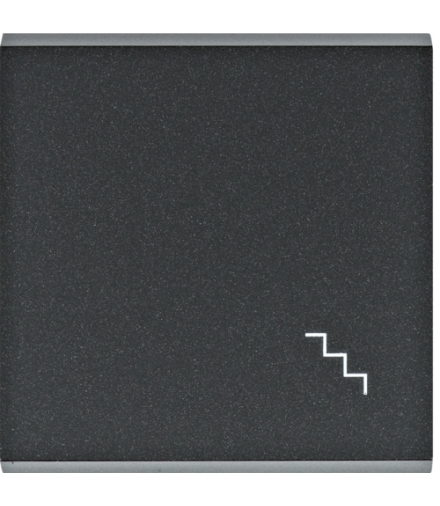 lumina Klawisz z symbolem „Schody”, czarny Hager WL6033