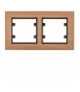 lumina passion Ramka 2-krotna pozioma, drewno buk Hager WL9225