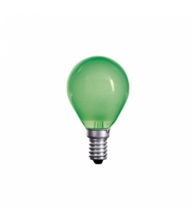 KULISTA E-14 15W GREEN SPECTRUM WOJ+10964