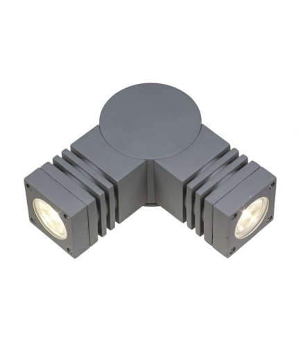 TORRE 230V 3,6W 2X1LED CREE 45ST UP+SIDE IP44 CW NAŚCIENNE SLI003012CW