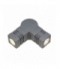 TORRE 230V 3,6W 2X1LED CREE 45ST UP+SIDE IP44 CW NAŚCIENNE SLI003012CW