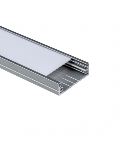 PROFIL ALUMINIOWY WOJWIDE Z OSŁONĄ MLECZNĄ 2MB KLOSZ G WOJ+02054