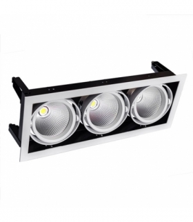MODERN-DAY 3X1LED COB CITIZEN 40ST 230V 3X27W IP20 WW DOWNLIGHT + ZASILACZ SLI015010WW_230V