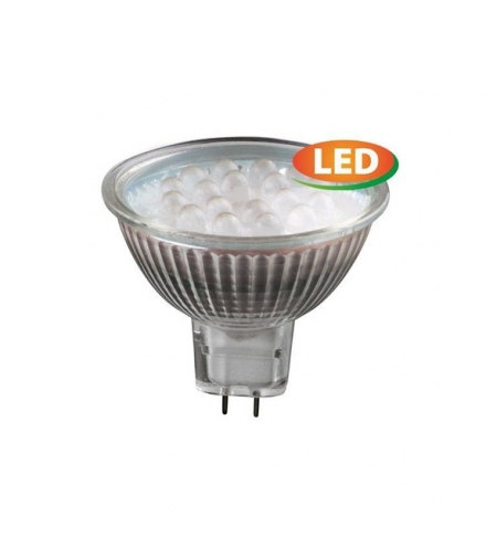 LED MR16 12V 6W SMD WW Z MLECZNĄ SZYBKĄ SPECTRUM SREBRNY WOJ+13016