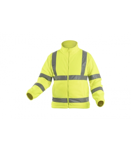 ALAND bluza polarowa ostrzegawcza żółty 2XL