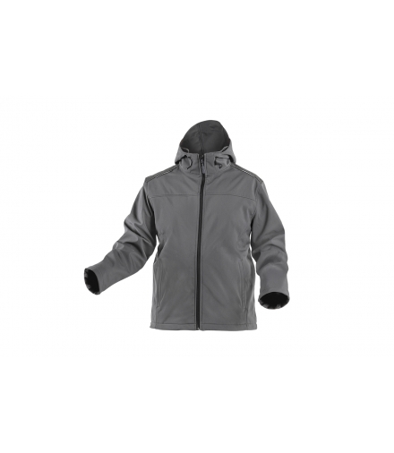INN kurtka softshell z kapturem grafit S