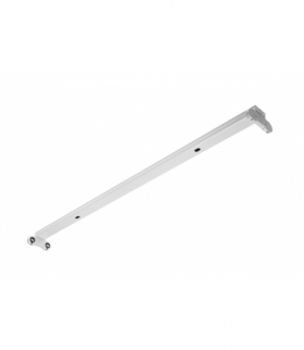 INNOVO Oprawa świetlówkowa OSL SLIM-2x120 T8 LED-J, G13, AC220-240V, 50/60Hz, IP20, natynkowa, biały