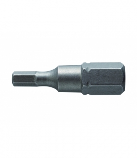 Końcówki wkrętakowe HEX 6, 25mm, 2 szt