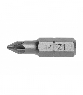 Końcówki wkrętakowe PZ1, 25mm, 5 szt