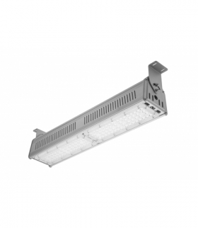 LAMPA LED TEKSAS, TYPU HIGHBAY, 100W, 12000lm, AC100-240V, 50/60Hz, IP65, 60°x90°, 4000K, SZARY