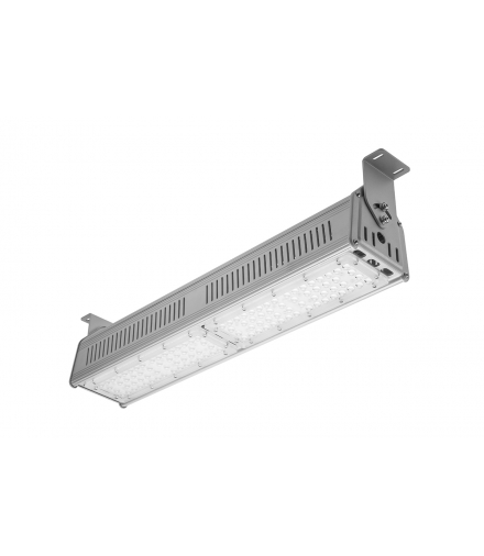 LAMPA LED TEKSAS, TYPU HIGHBAY, 100W, 12000lm, AC100-240V, 50/60Hz, IP65, 60°x90°, 4000K, SZARY
