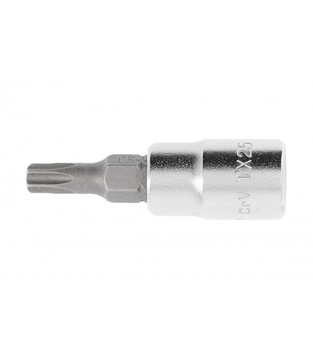 Nasadka z końcówka wkrętakową Torx z otworem 27 mm, 1/4"