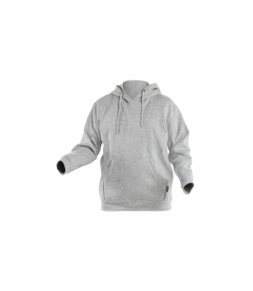 NIERS bluza bawełniana szary melanż XL