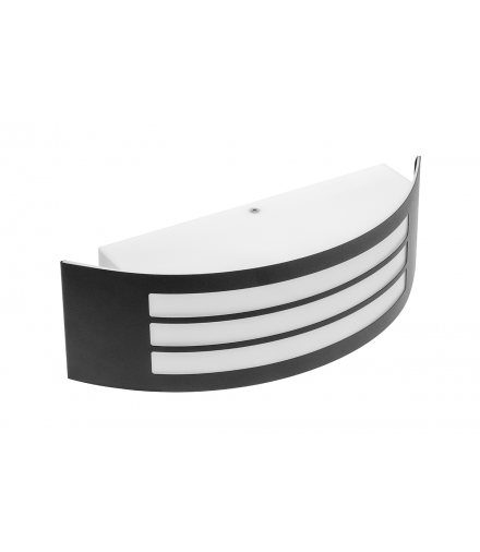 Oprawa elewacyjna ASTRIT, E27, MAX. 14W, IP54, AC220-240V, 50/60Hz, czarna