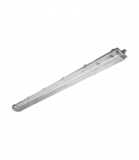 Oprawa hermetyczna LOTUS LED 236, T8 LED-J, G13, AC220-240V, 50/60Hz, IP65, ABS/PC, szary