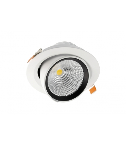 Oprawa LED ALTA COB,20W,2000lm,AC220-240V,50/60Hz,60°,IP20,4000K,wpuszczana,regulowana